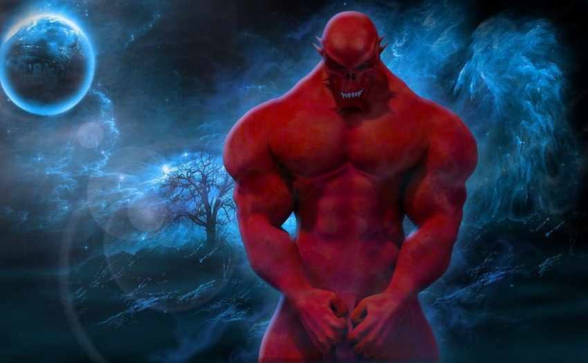 biceps genitals male muscular pecs penis solo reaver2kl4u reaver demon humanoid 3d_(artwork) digital_media_(artwork)