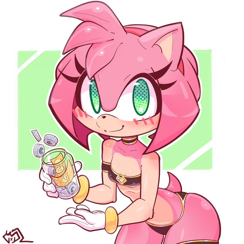 amy rose (sonic the hedgehog (series) and etc) created by vixycore