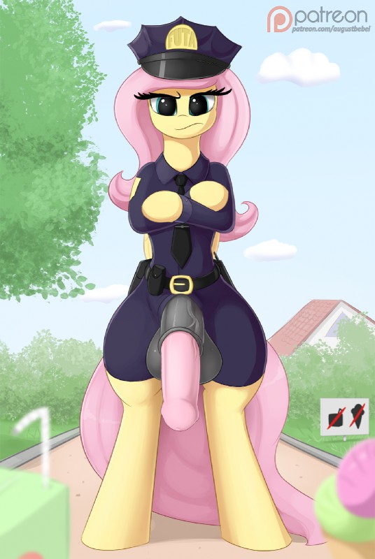 fluttershy (friendship is magic and etc) created by augustbebel