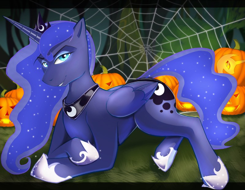 princess luna (friendship is magic and etc) created by scappo
