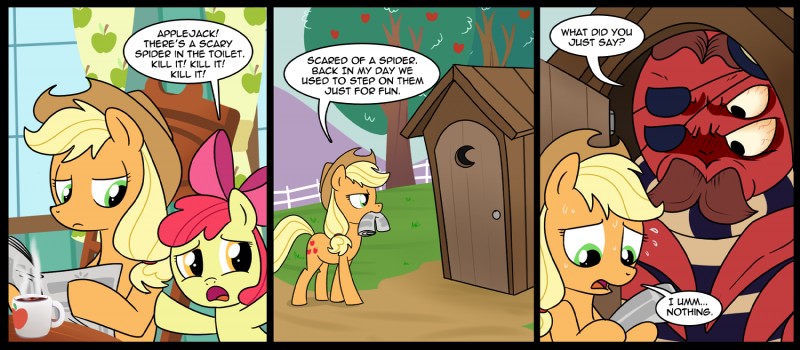 apple bloom and applejack (friendship is magic and etc) created by madmax
