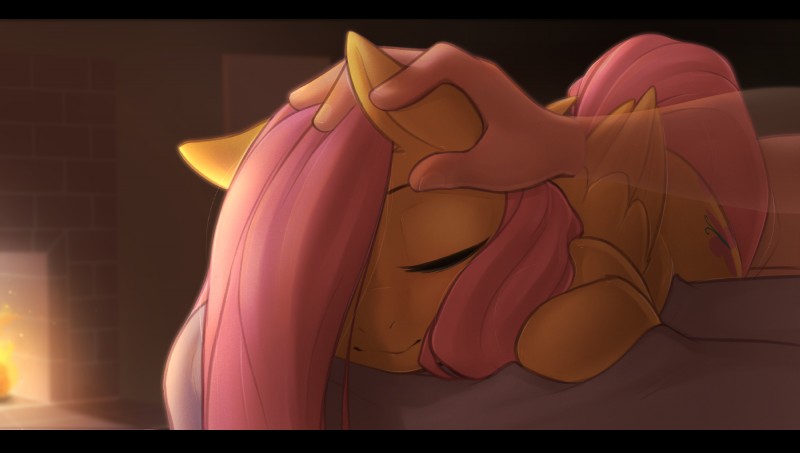 fluttershy (friendship is magic and etc) created by pudgeruffian