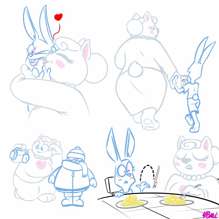 alternate_species anthro clothed clothing female furrification good_parenting simple_background smile fourball five_nights_at_freddy's five_nights_at_freddy's_2 roommates:motha scottgames bonson_(roommates) fran_(roommates) bear lagomorph leporid mammal rabbit roommates_(disambiguation) 1:1 digital_media_(artwork) hi_res mother_(lore) mother_and_child_(lore) mother_and_son_(lore) parent_(lore) parent_and_child_(lore) parent_and_son_(lore) son_(lore)