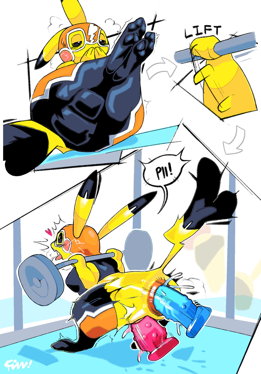 anal anal_masturbation anal_penetration anthro anus athletic_wear barbell bodily_fluids clothing cosplay_pikachu_(costume) dildo dildo_in_ass dildo_in_vagina dildo_insertion double_penetration ejaculation exercise female gaping gaping_anus genital_fluids genitals gym masturbation object_in_ass penetration pushing_out sex_toy sex_toy_in_ass sex_toy_in_vagina sex_toy_insertion sex_toy_under_clothing simple_background solo squats toy toying_self vaginal vaginal_fluids vaginal_masturbation vaginal_penetration vaginal_squirting vulva weightlifting workout fizzthetiger nintendo pokemon pikachu_libre generation_1_pokemon pikachu pokemon_(species) hi_res