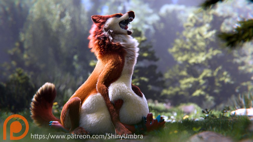 ambiguous_gender anthro belly duo feral mouth_shot open_mouth vore shinyumbra mythology canid canine deer dragon hybrid mammal maned_wolf mythological_creature mythological_scalie scalie maple_(disambiguation) vince_(disambiguation) 3d_(artwork) absurd_res digital_media_(artwork) hi_res