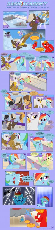 dumb-bell, gilda, hoops, rainbow dash, and score (friendship is magic and etc) created by sorc