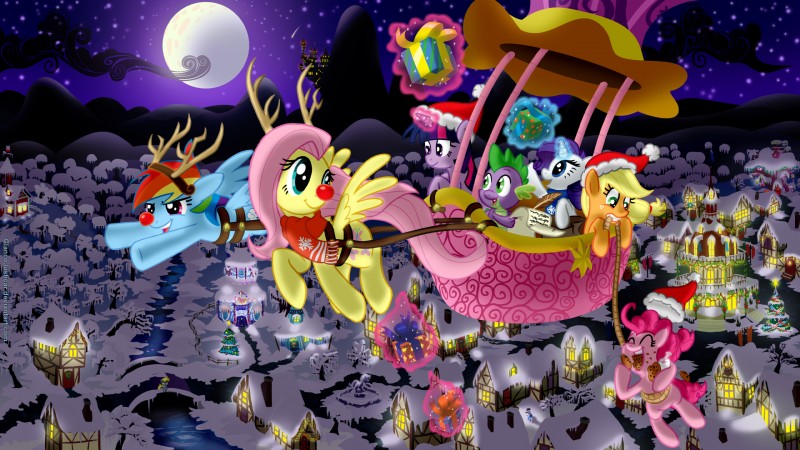 twilight sparkle, derpy hooves, rainbow dash, fluttershy, pinkie pie, and etc (friendship is magic and etc) created by glancojusticar and nekokevin