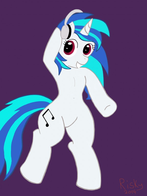 vinyl scratch (friendship is magic and etc) created by unknown artist