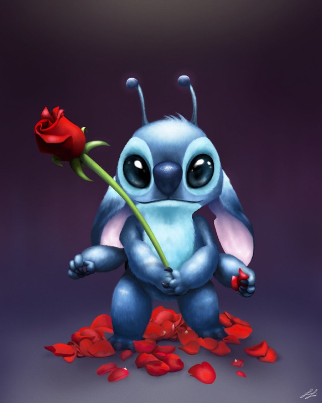 stitch (lilo and stitch and etc) created by projectvirtue