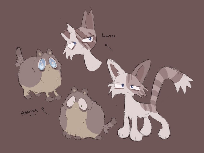 dovewing and ivypool (warriors (book series)) created by labbit (artist)