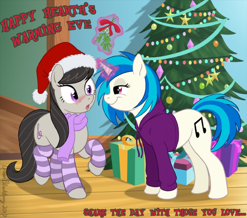 octavia and vinyl scratch (friendship is magic and etc) created by brian mcpherson