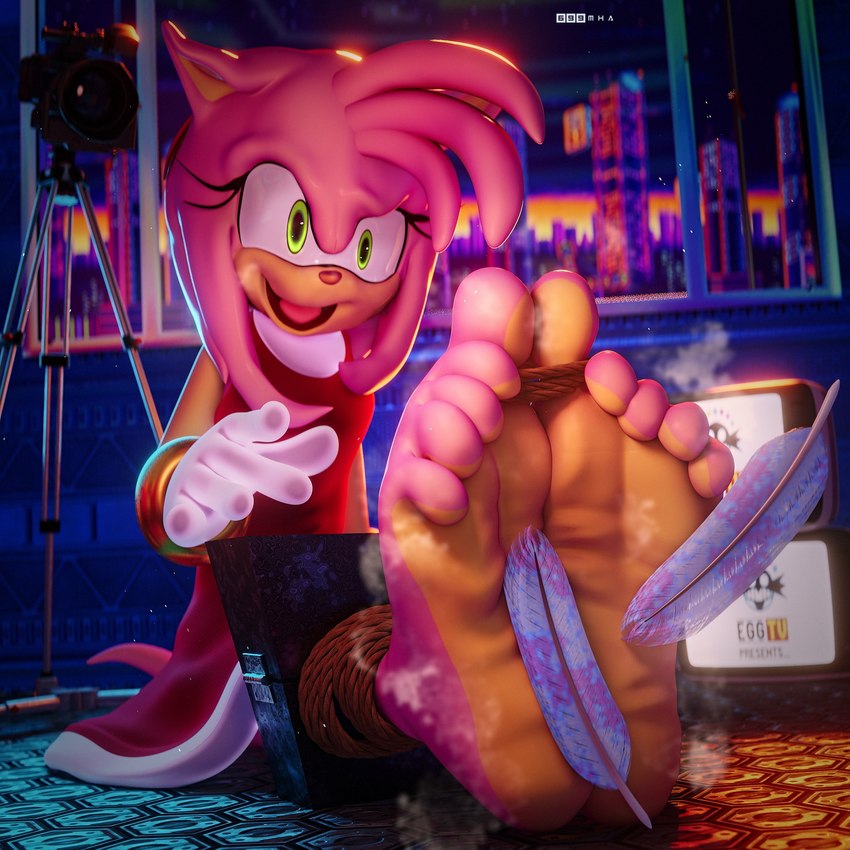 amy rose (sonic the hedgehog (series) and etc) created by 699mha