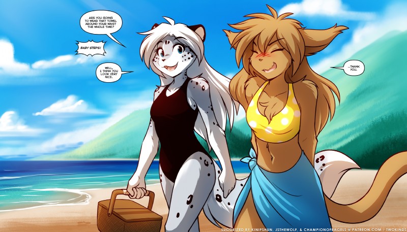 madelyn adelaide and maeve (twokinds) created by tom fischbach