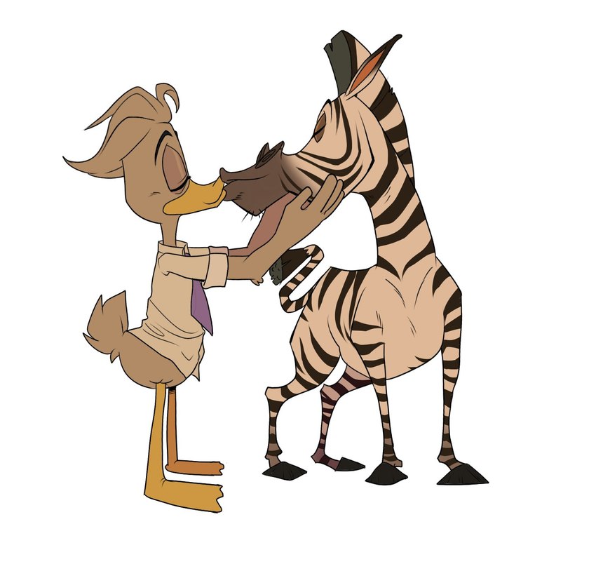 fenton crackshell and marty the zebra (madagascar (series) and etc) created by igotdragons