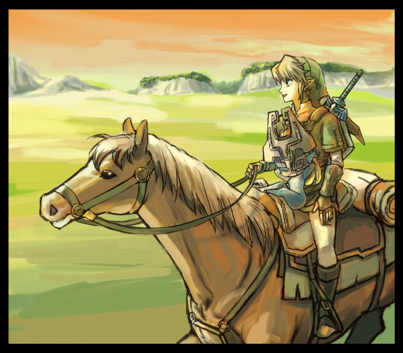 epona, link, and midna (the legend of zelda and etc) created by edit5