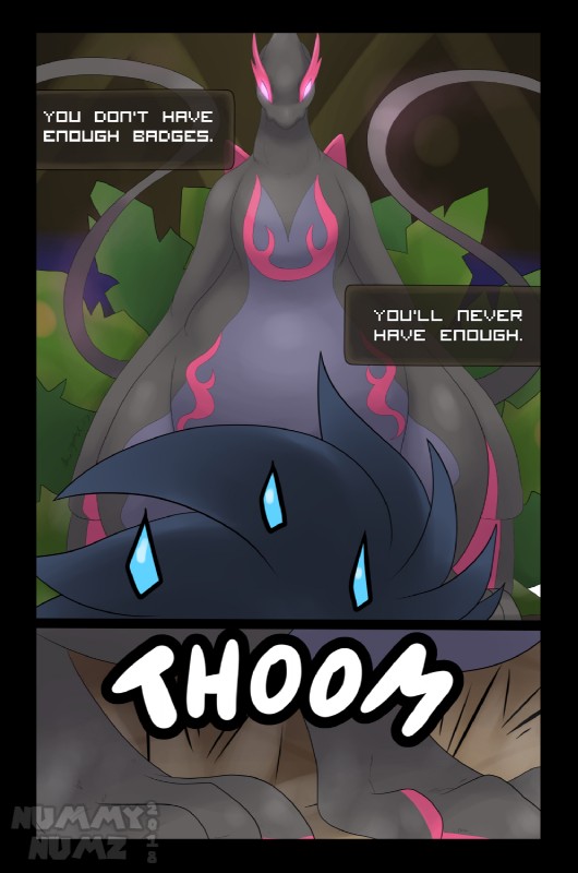 ambiguous_gender text nummynumz fakemon nintendo pokemon fan_character ziva_(tartii) generation_2_pokemon generation_7_pokemon hybrid legendary_pokemon lugia pokemon_(species) salazzle comic digital_media_(artwork) english_text hi_res