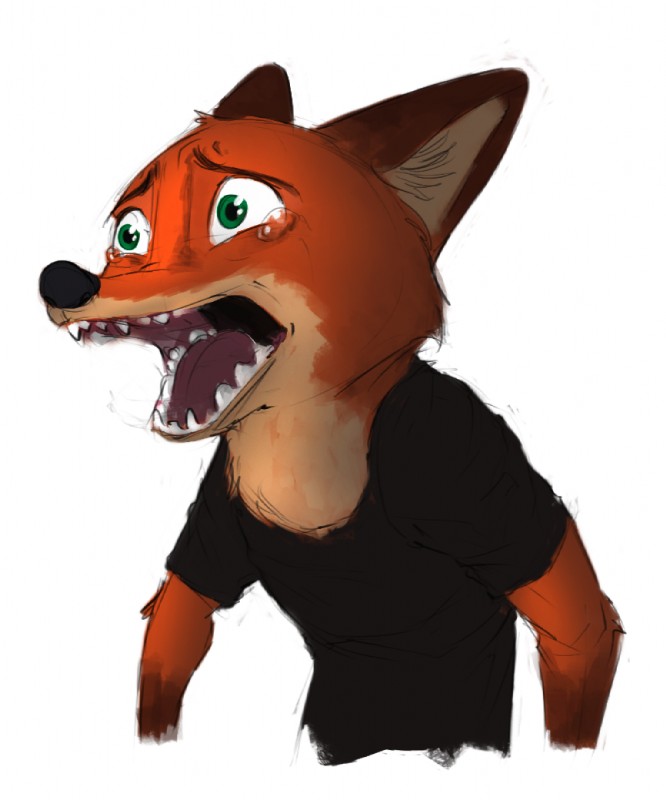 nick wilde (zootopia and etc) created by sprinkah