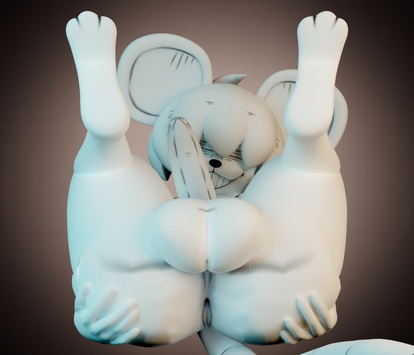 anthro anus balls big_balls big_penis butt feet folded_legs genitals grin hidden_eyes huge_balls looking_at_viewer male penis presenting presenting_anus presenting_balls simple_background smile solo spread_butt spread_legs spreading lewdert funny_gay_rat mammal murid murine rat rodent 3d_(artwork) blender_(artwork) digital_media_(artwork) hi_res