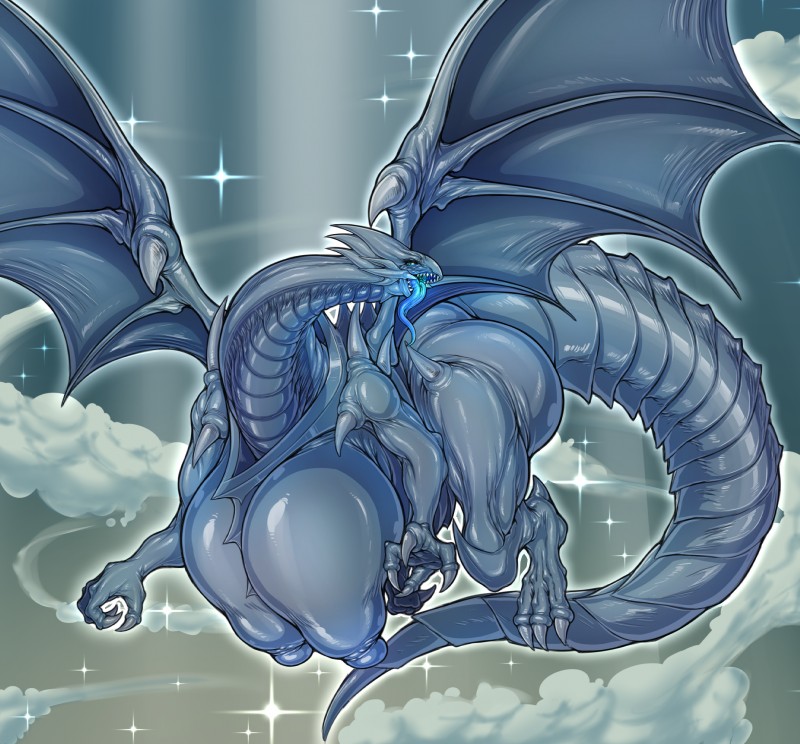 blue-eyes white dragon (mythology and etc) created by dryadex