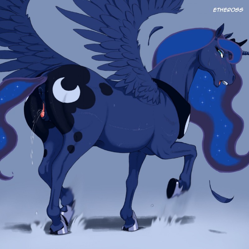 princess luna (friendship is magic and etc) created by etheross