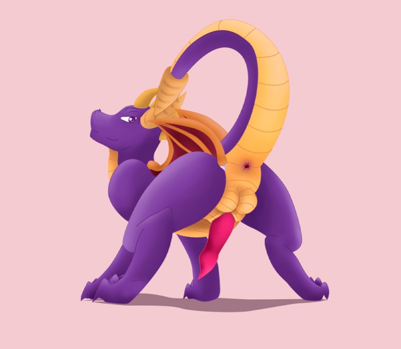 spyro (european mythology and etc) created by sagorashi