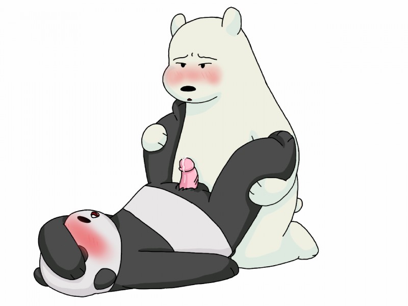 ice bear and panda (cartoon network and etc) created by somcrule