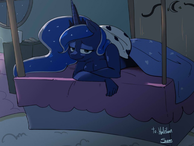 princess luna (friendship is magic and etc) created by swomswom