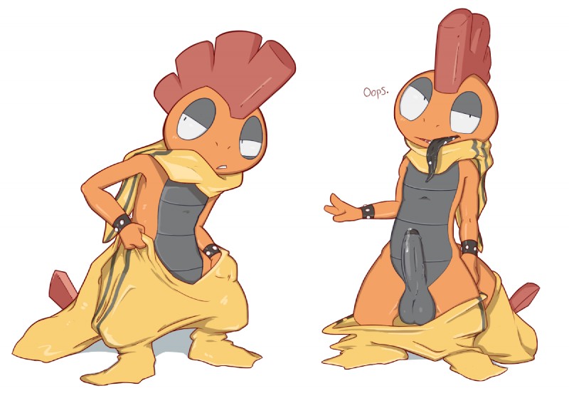 fan character and kiiro the scrafty (nintendo and etc) created by blushbutt