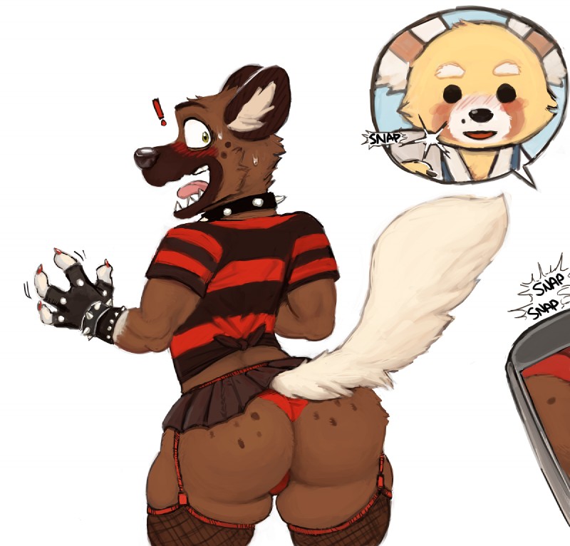 haida and resasuke (aggretsuko and etc) created by hicanyoumooforme