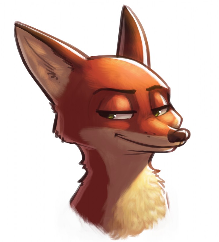 nick wilde (zootopia and etc) created by fuel (artist)