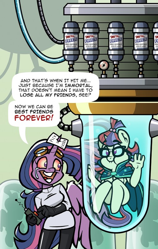 moondancer and twilight sparkle (friendship is magic and etc) created by toonbat