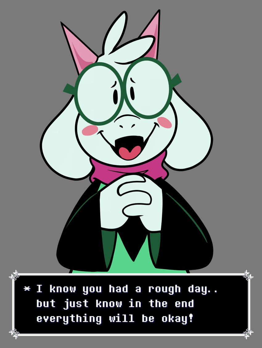 ralsei (undertale (series) and etc) created by chrissietoons