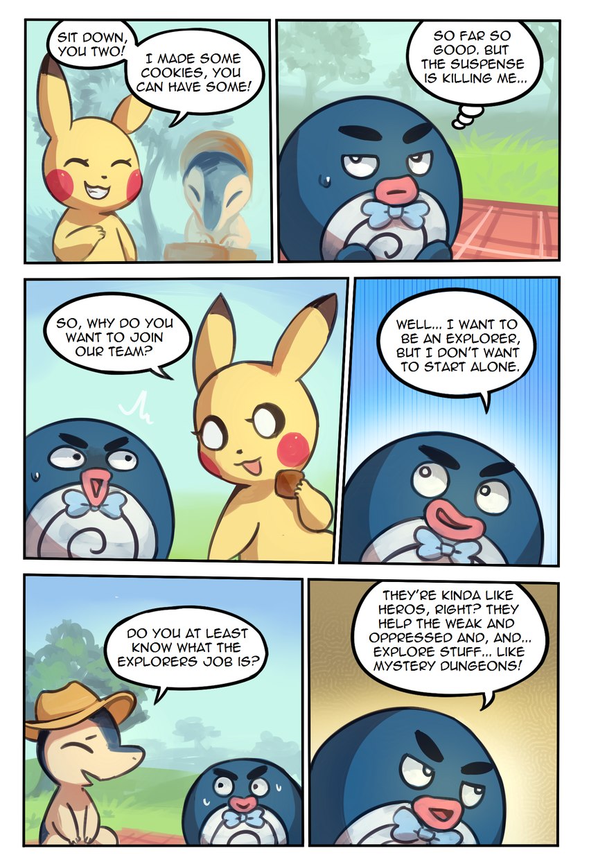 pokemon mystery dungeon and etc created by flavia-elric