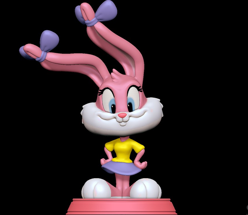 babs bunny (tiny toon adventures and etc) created by sillytoys