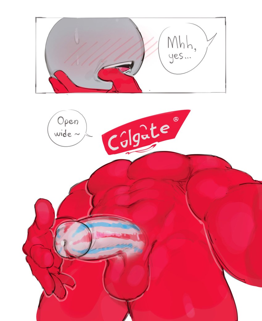 ych (colgate (toothpaste)) created by kogito