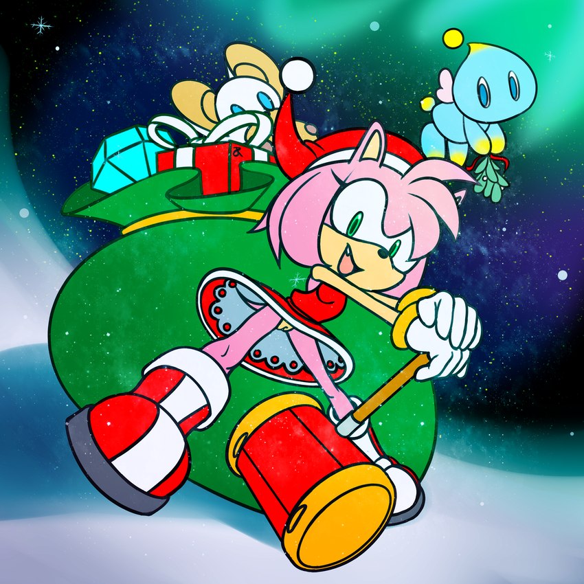 amy rose (sonic the hedgehog (series) and etc) created by rasenxoru