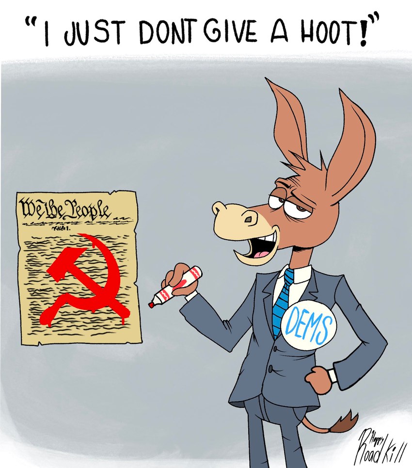 democrat donkey created by happyroadkill