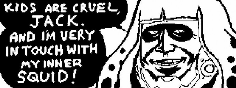 1-bit alternate_species cybernetics humor machine male pseudo_hair smile solo tentacle_hair tentacles text what unknown_artist konami metal_gear metal_gear_rising:_revengeance miiverse nintendo platinumgames splatoon inkling_girl sundowner_(metal_gear) animal_humanoid cephalopod cephalopod_humanoid cyborg humanoid inkling mammal marine marine_humanoid mollusk mollusk_humanoid crossover english_text meme monochrome