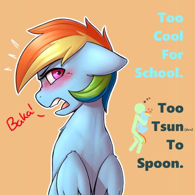 rainbow dash (friendship is magic and etc) created by pudgeruffian