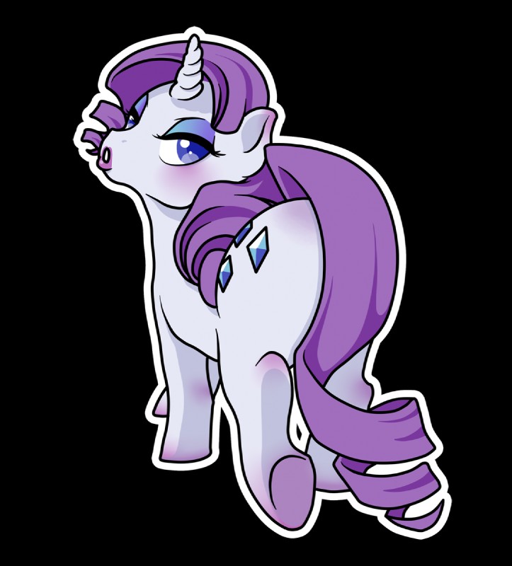 rarity (friendship is magic and etc) created by sweetycreamy