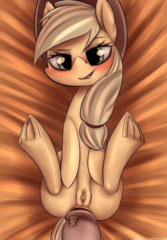 applejack (friendship is magic and etc) created by sodiav