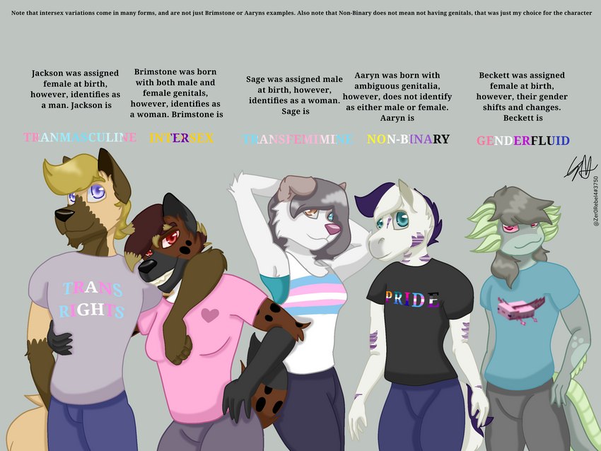 anthro arm_over_shoulder asexual_pride_colors bisexual_pride_colors blonde_hair blue_eyes bra breasts brown_eyes chest_binder clothed clothing countershading dipstick_ears dipstick_limbs dipstick_tail ear_markings female fin floppy_ears genderfluid_pride_colors grey_hair group hair hand_holding heart_symbol heterochromia highlights_(coloring) hug intersex_pride_colors lesbian_pride_colors lgbt_pride long_hair looking_at_viewer male male/female male/male markings membrane_(anatomy) multicolored_ears multicolored_tail nonbinary_pride_colors orange_lesbian_pride_colors pink_eyes pink_nose pink_sclera pride_color_clothing pride_color_topwear pride_colors purple_eyes raised_arms raised_tail red_eyes red_hair shirt smile spots spotted_markings striped_markings stripes subculture_pride_colors tail tail_markings tank_top teal_chest_binder text topwear transfeminine_pride_colors transgender_pride_colors transmasculine_pride_colors underwear vincian_pride_colors webbed_hands zer0rebel4 microsoft minecraft mojang mythology xbox_game_studios aaryn_(zer0rebel4) beckett_(zer0rebel4) brimstone_(zer0rebel4) jackson_(zer0rebel4) sage_(zer0rebel4) amphibian axolotl border_collie canid canid_demon canine canis collie demon domestic_dog equid equine german_shepherd hellhound herding_dog hybrid hyena mammal marine mixed_breed mole_salamander mythological_canine mythological_creature pastoral_dog salamander sheepdog spotted_hyena wolf zebra 4:3 digital_media_(artwork) english_text hi_res lol_comments andromorph_(lore) gynomorph_(lore) herm_(lore) nonbinary_(lore) trans_(lore) trans_man_(lore) trans_woman_(lore)