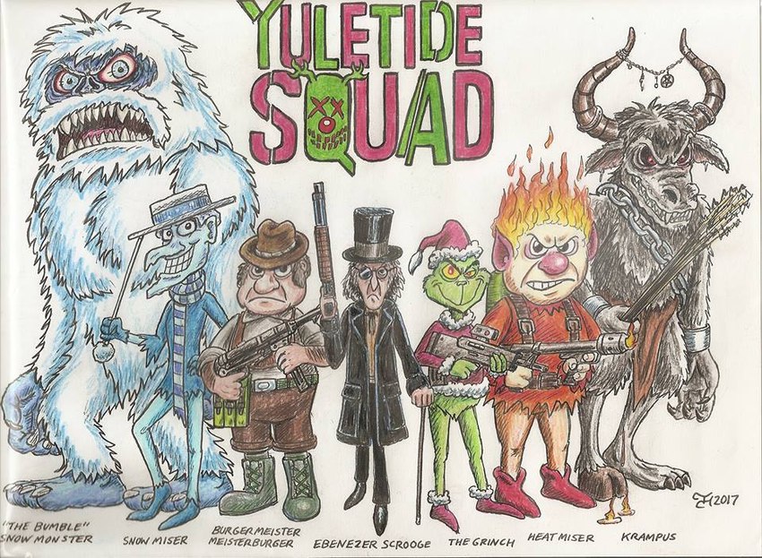 anthro flamethrower group gun holidays kel-tek_rdb m1_flamethrower male mp_40 parody pump_action pump_action_shotgun ranged_weapon rifle shotgun submachine_gun text weapon unknown_artist a_christmas_carol christmas dr._seuss how_the_grinch_stole_christmas! rankin/bass rudolph_the_red-nosed_reindeer_(tv_special) suicide_squad the_year_without_a_santa_claus burgermeister_meisterburger ebenezer_scrooge grinch heat_miser krampus snow_miser bovid bumble_snowmonster caprine caprine_demon demon goat_demon human humanoid mammal english_text brother_(lore) brothers_(lore) sibling_(lore)