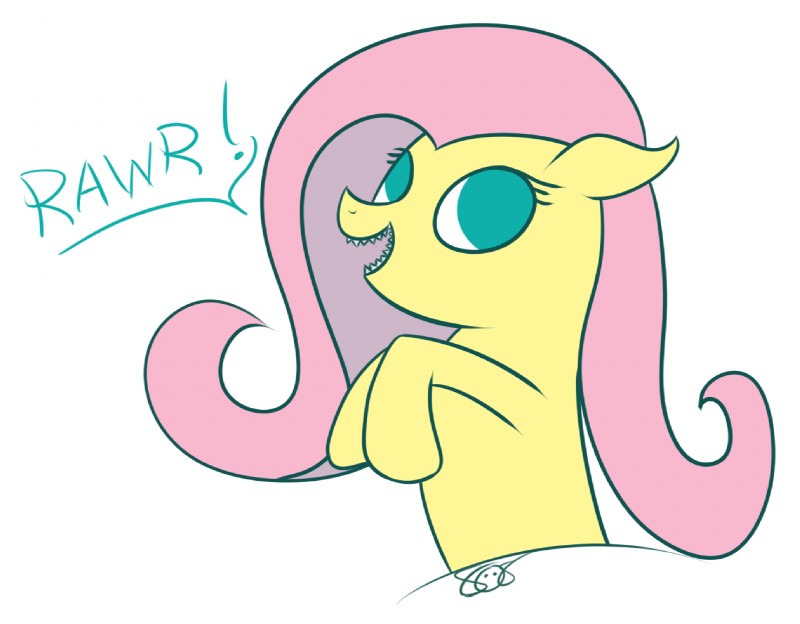 fluttershy (friendship is magic and etc) created by aruigus808