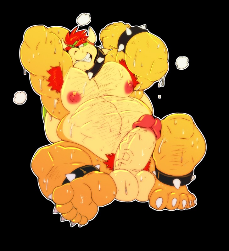 bowser (mario bros and etc) created by cursedmarked