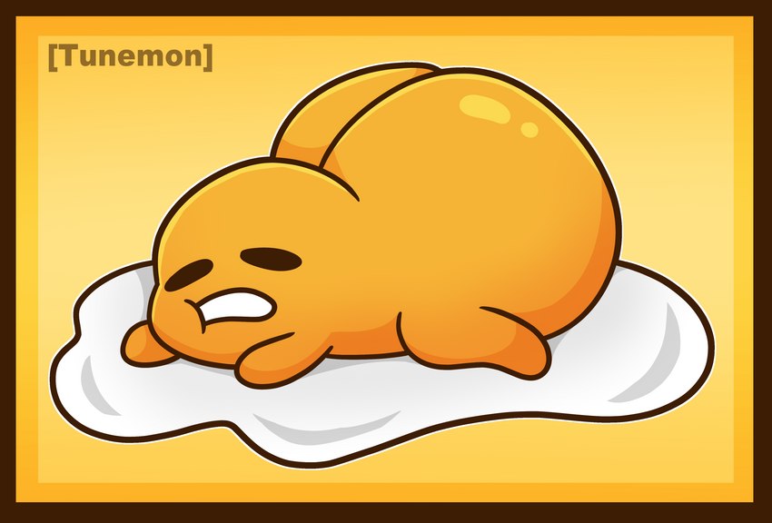 gudetama (sanrio) created by tunemon