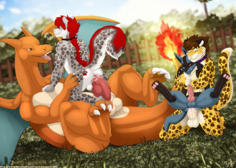 kiro and yellow04 (mythology and etc) created by furryratchet