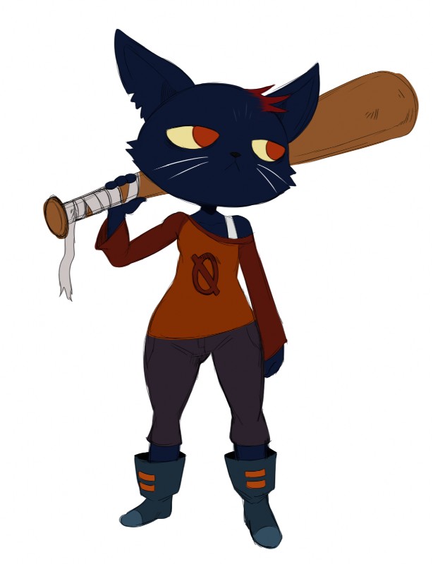 mae borowski (night in the woods) created by sssonic2