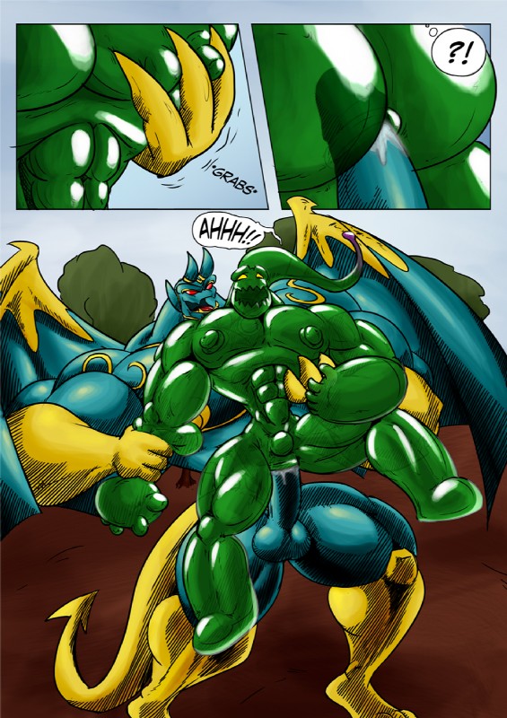 anal anal_penetration bulge butt duo genitals goo_transformation male muscular muscular_male muscular_sub nipple_fetish nipple_play nipples pecs penetration penis submissive transformation dragmon league_of_legends riot_games tencent galio_(lol) zac_(lol) gargoyle goo_creature 2017 comic hi_res