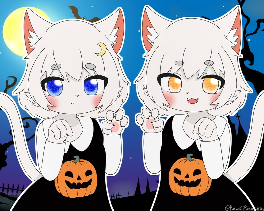 halloween created by kawaiirosiechan